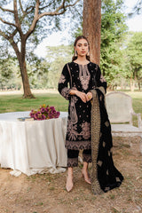 Panache Apparel Stitched Velvet Collection-Kiara