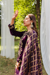 Panache Apparel Stitched Velvet Collection-Mayal