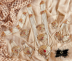 Made For Her-Husn-e-Hyderabadi ? 3 Layered Bridal Set - WM1060