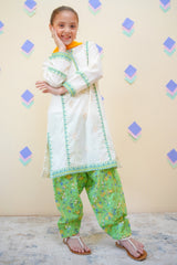 Shanzey Stitched 3 Piece Emb Lawn Farshi Edit Collection'2025-SHK-4431