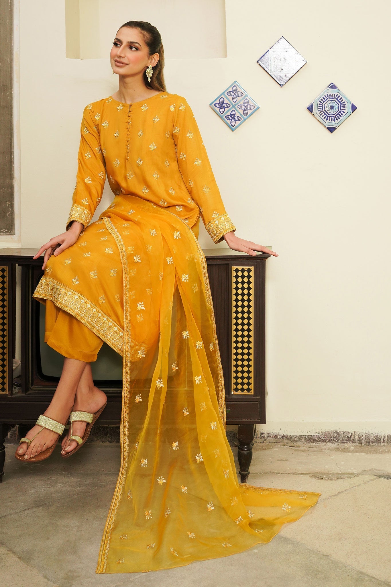 Luxe Emb'24 By Mannat Clothing Stitched Collection-Chandni
