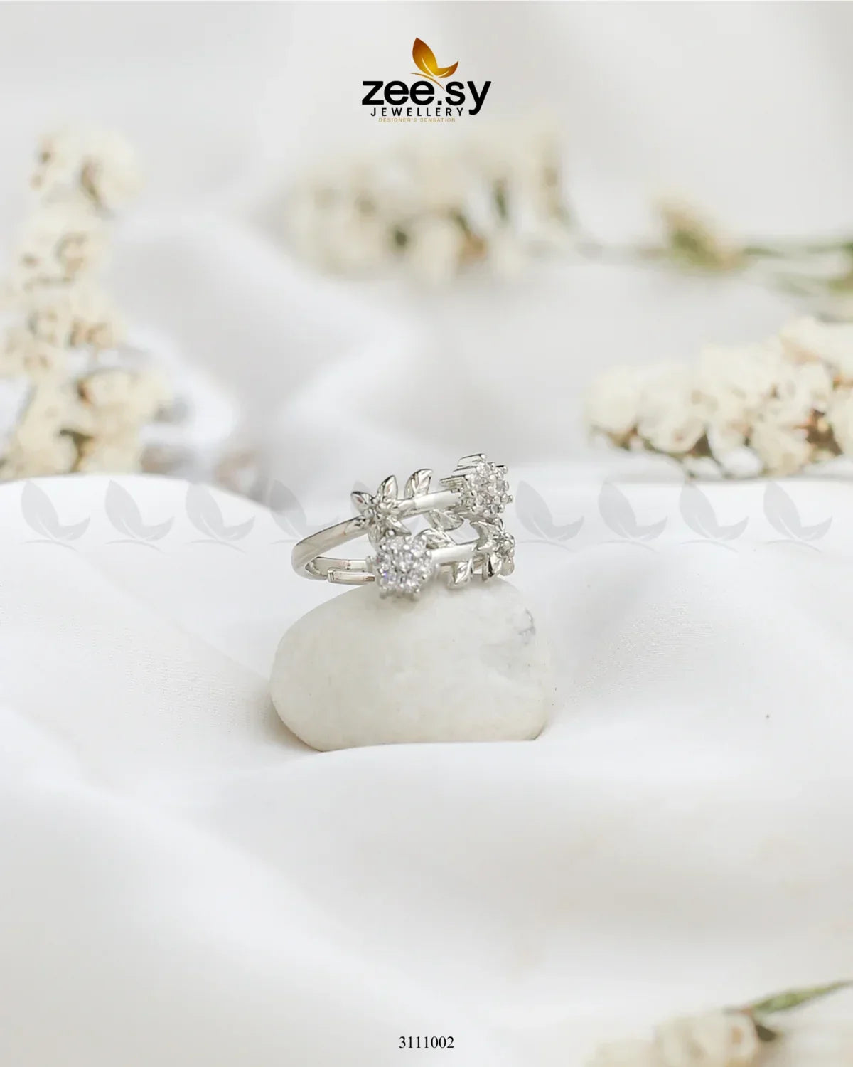 Orvella Rings Silver - Zeesy Jewellery