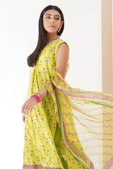 Zellbury Unstitched Printed & Emb Lawn Vol-04 Collection'2023-WU-321