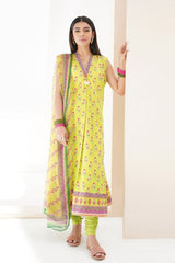 Zellbury Unstitched Printed & Emb Lawn Vol-04 Collection'2023-WU-321