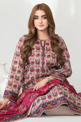 Mehza By Tawakkal Stitched 3 Piece Rotary Lawn Vol-02 Suit-D-3233
