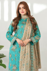 Mehza By Tawakkal Stitched 3 Piece Rotary Lawn Vol-02 Suit-D-3237