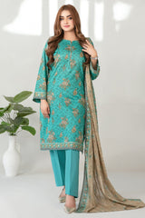 Mehza By Tawakkal Stitched 3 Piece Rotary Lawn Vol-02 Suit-D-3237