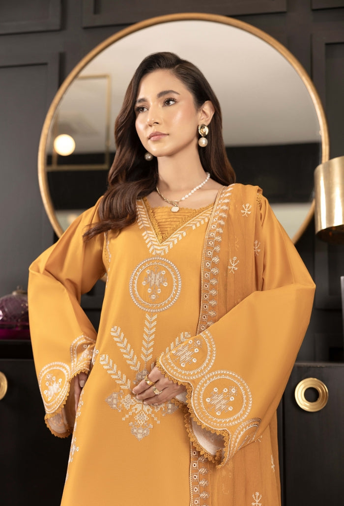 Dilkash By Humdum Unstitched 3 Piece Emb Lawn Collection-D03