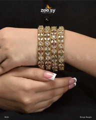 Borage Bangles Multi - Zeesy Jewellery