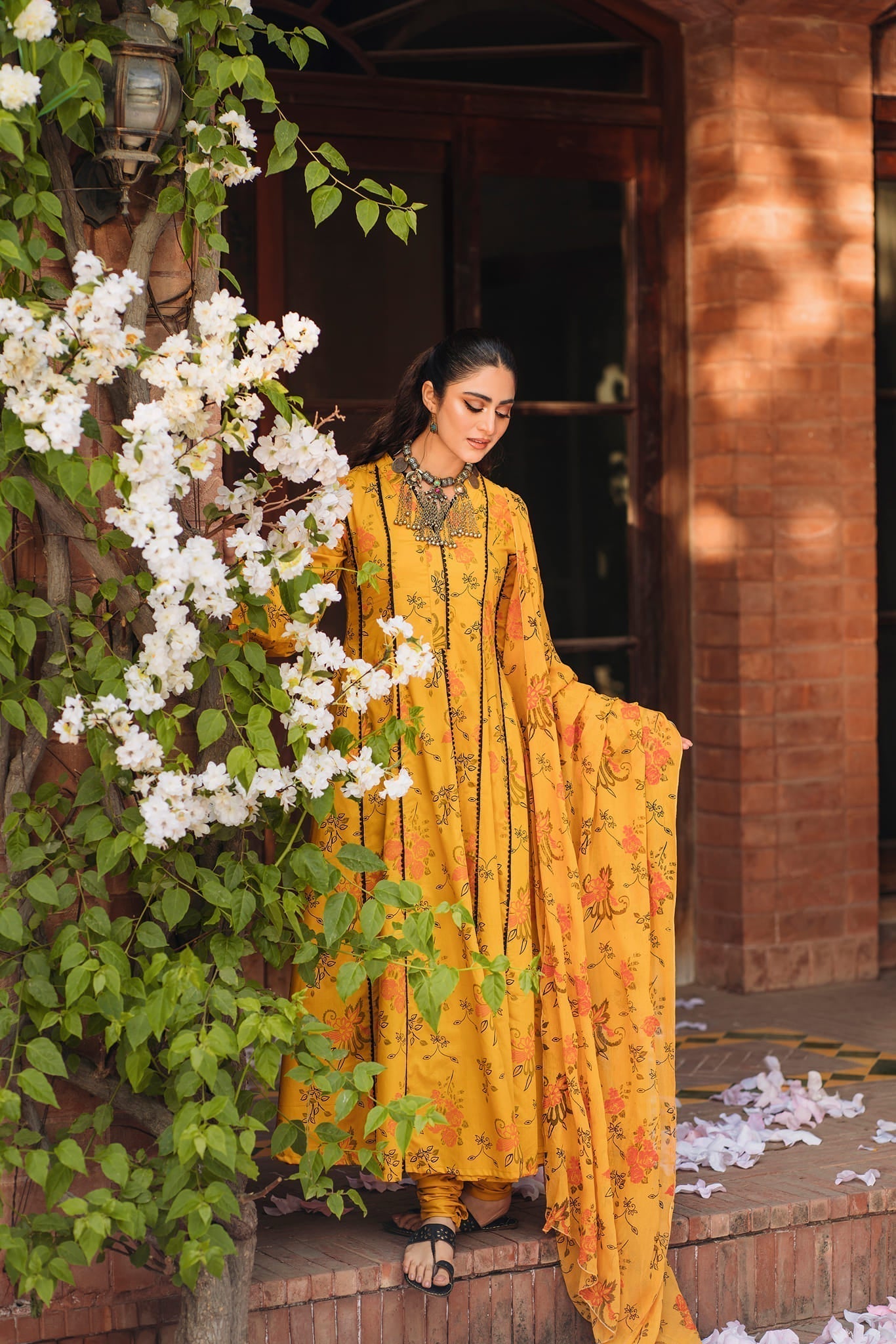 Panache Apparel Stitched Frock Collection-Rung