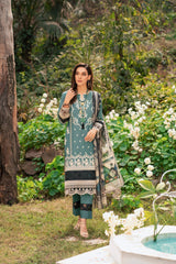Lamhay by Panache Apparel Stitched Luxury Lawn Collection-Beryl Grace