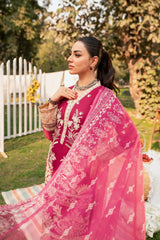 Lamhay by Panache Apparel Stitched Luxury Lawn Collection-Azalea