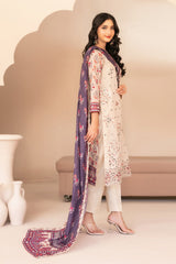 Ohana By Tawakkal Unstitched 3 Piece Emb Lawn Suit-D-3363