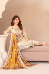 Ohana By Tawakkal Unstitched 3 Piece Emb Lawn Suit-D-3368