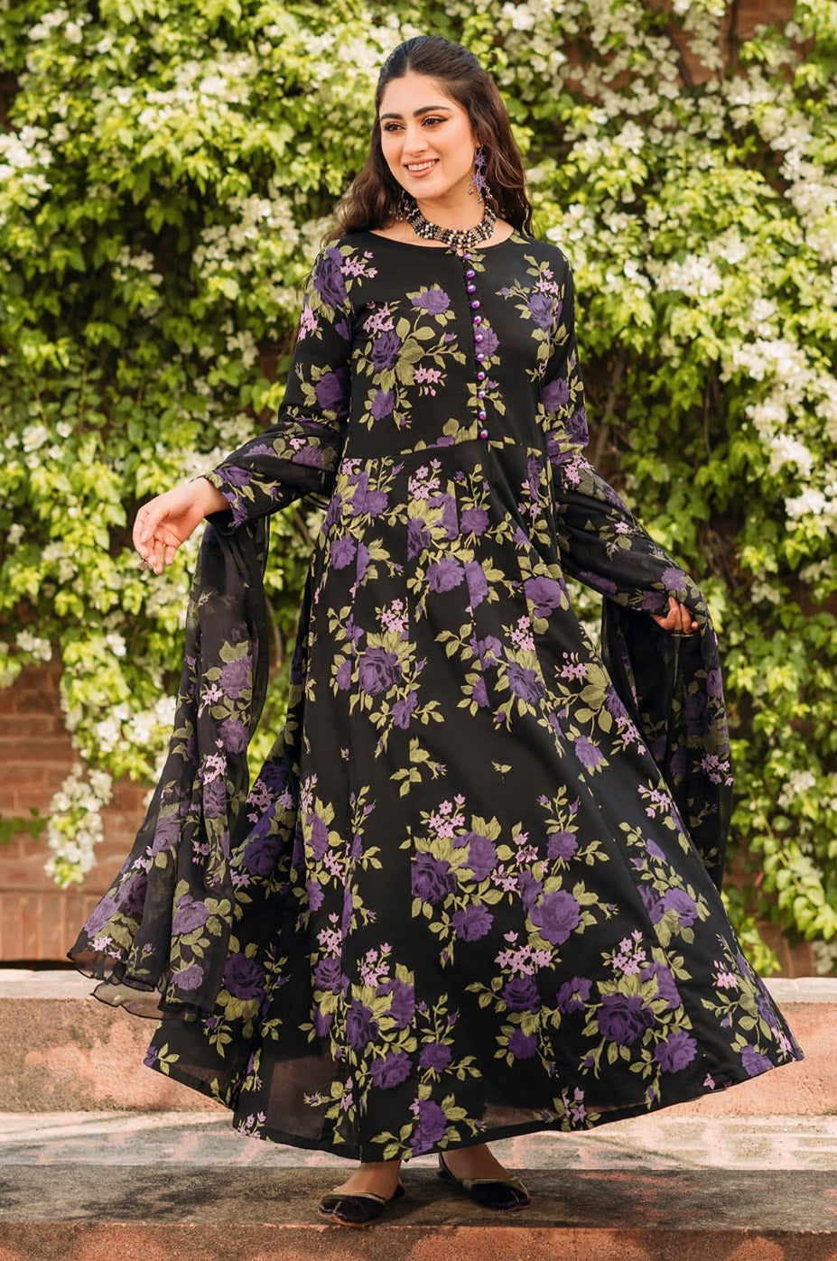 Panache Apparel Stitched Frock Collection-Shabnam