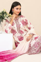 Zahlia By Tawakkal Unstitched 3 Piece Emb Lawn Suit-D-3375