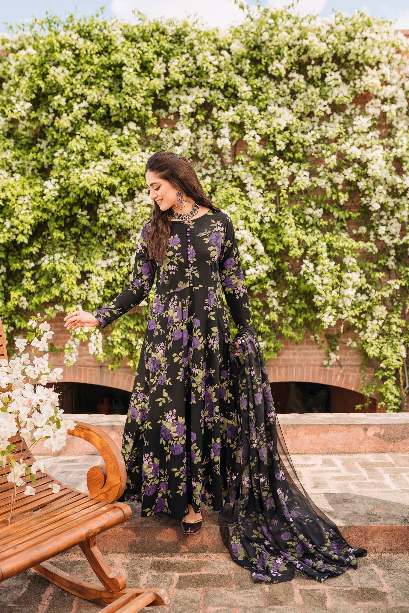 Panache Apparel Stitched Frock Collection-Shabnam