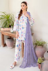 Ziva By Humdum Stitched 3 Piece Printed Lawn Collection'2025-D04