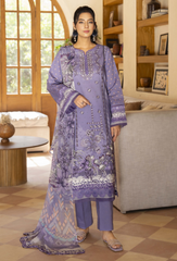 Zarwisha By Humdum Unstitched 3 Piece Digital Printed Emb Lawn Collection'2025-D-06