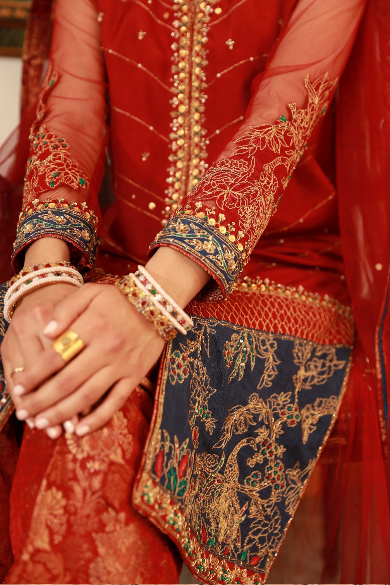 Neher By Zaaviay Stitched Din Shagna Da (Three Piece)