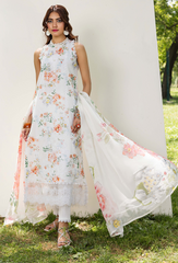 Koel By Humdum Unstitched 3 Piece Emb Chikankari Lawn Collection'2025-D-01