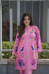 Dhaga Stitched 2 Piece Crepe Collection'2025-Claire
