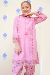 Shanzey Stitched 3 Piece Emb Lawn Farshi Edit Collection'2025-SHK-4434