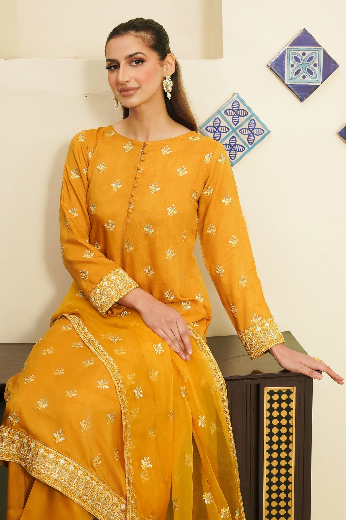 Luxe Emb'24 By Mannat Clothing Stitched Collection-Chandni