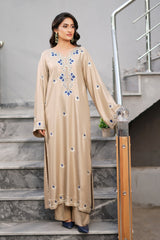 Earthen Tones By G Basics Gulmina Stitched 2 Piece Winter Suit-Dreams  (2PC)