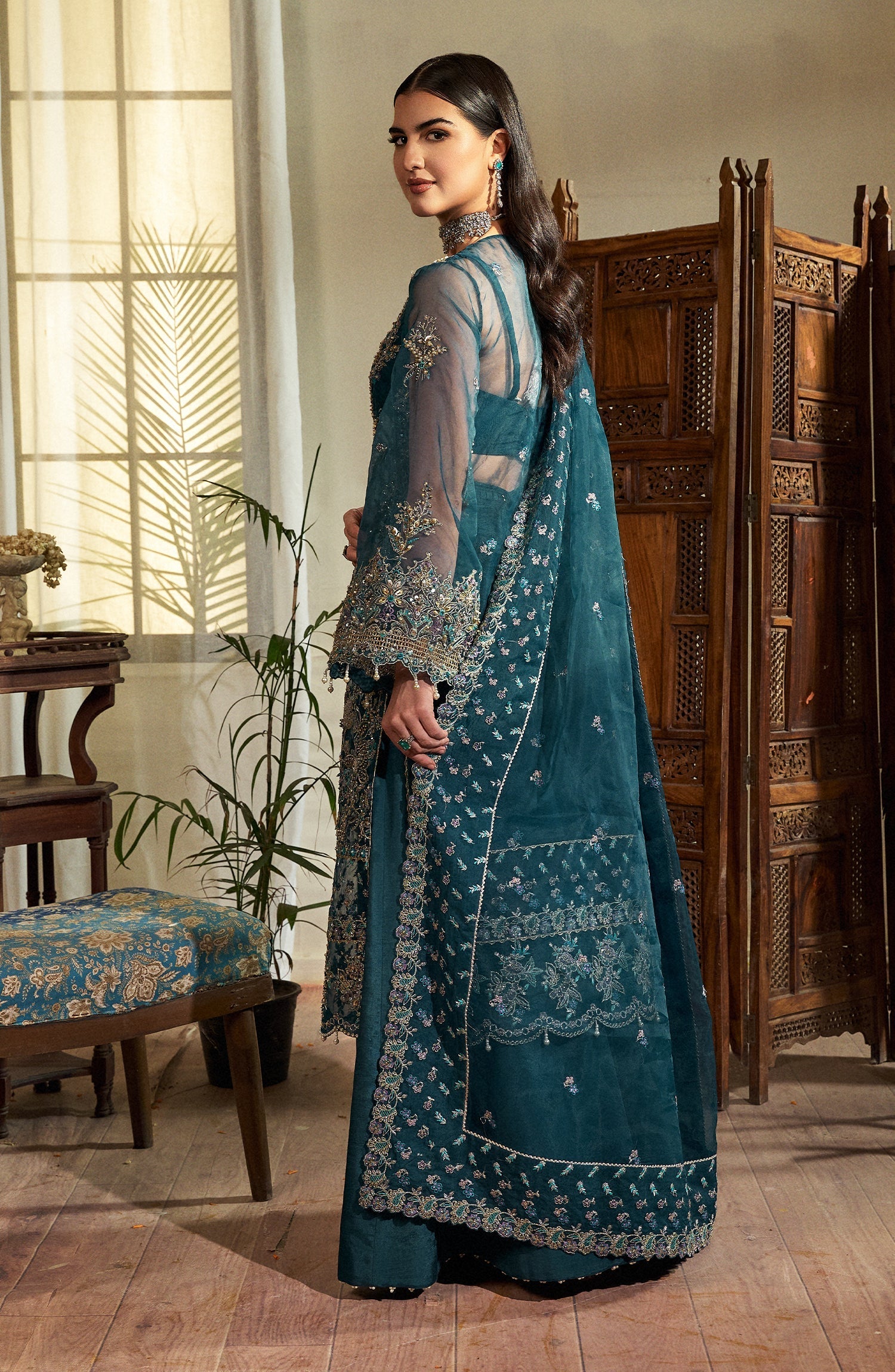 Mehar O Maah By Fabiha Fatima Unstitched 3 Piece Formals Collection'2025-Bloom