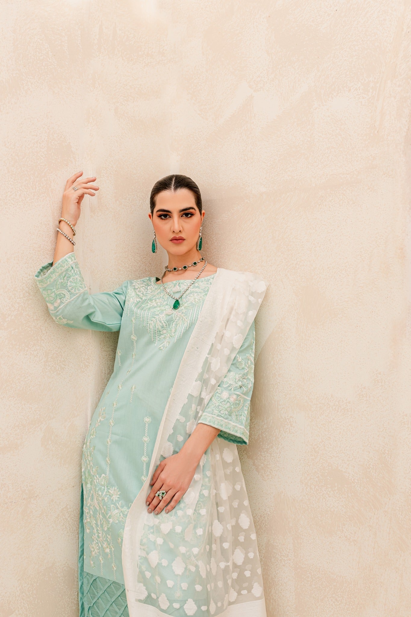 Aura by Panache Apparel Stitched Collection-Sky