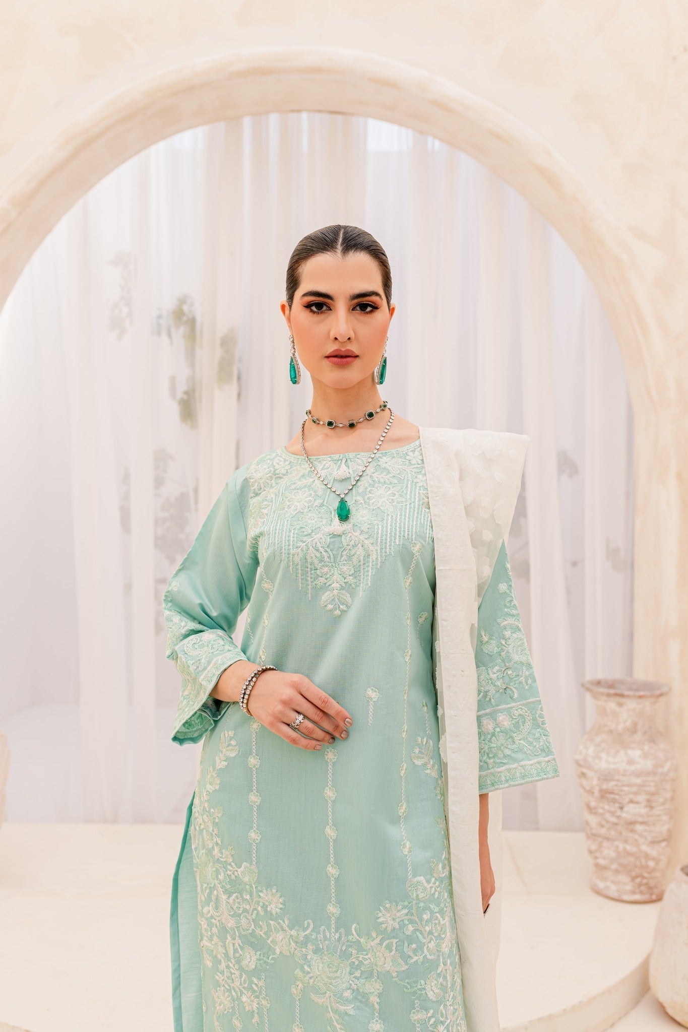 Aura by Panache Apparel Stitched Collection-Sky