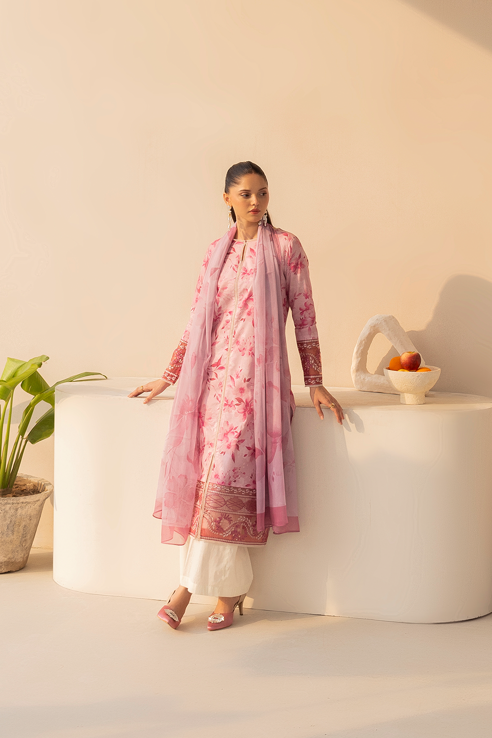 Daastan Edit 01 By Esra Stitched 3 Piece Emb Lawn Collection-DT-25-04