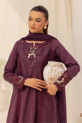 Daastan Edit 01 By Esra Stitched 3 Piece Emb Lawn Collection-DT-25-08