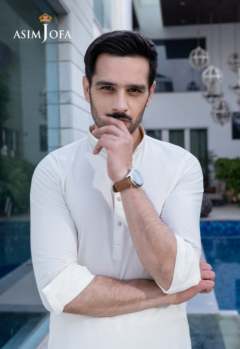 Asim Jofa  Ready To Wear Men Vol2 Ajmwp-08 Stitched Embroidered 2Pc