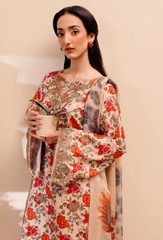 Miral By Humdum Unstitched 3 Piece Digital Printed Viscose Winter Collection'2025-D03