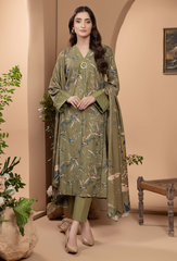 Zara By Humdum Unstitched 3 Piece Winter Collection'2024-D-10