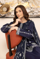 Dilkash By Humdum Unstitched 3 Piece Emb Lawn Collection-D02