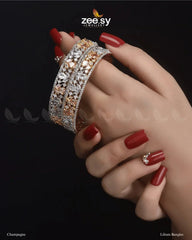 Lilium Bangles Champagne - Zeesy Jewellery