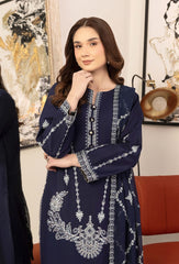 Dilkash By Humdum Unstitched 3 Piece Emb Lawn Collection-D02
