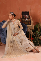 Heer By Humdum Stitched 3 Piece Formals Vol-02 Collection'2025-D02