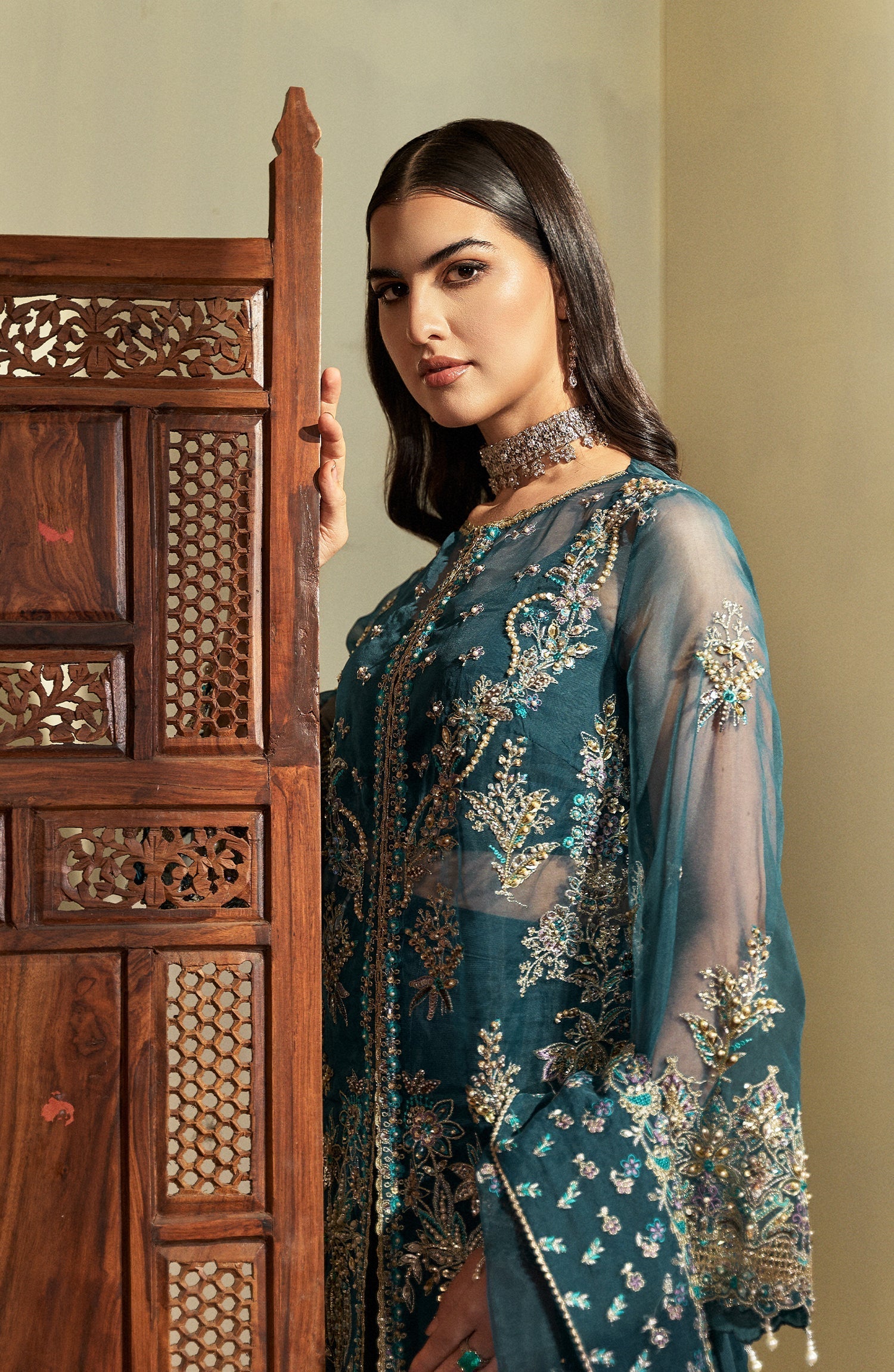 Mehar O Maah By Fabiha Fatima Unstitched 3 Piece Formals Collection'2025-Bloom
