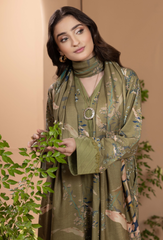 Zara By Humdum Unstitched 3 Piece Winter Collection'2024-D-10