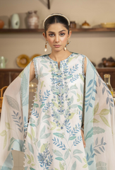 Senora By Humdum Unstitched  3 Piece Emb Printed Lawn Collection'2025-D-03