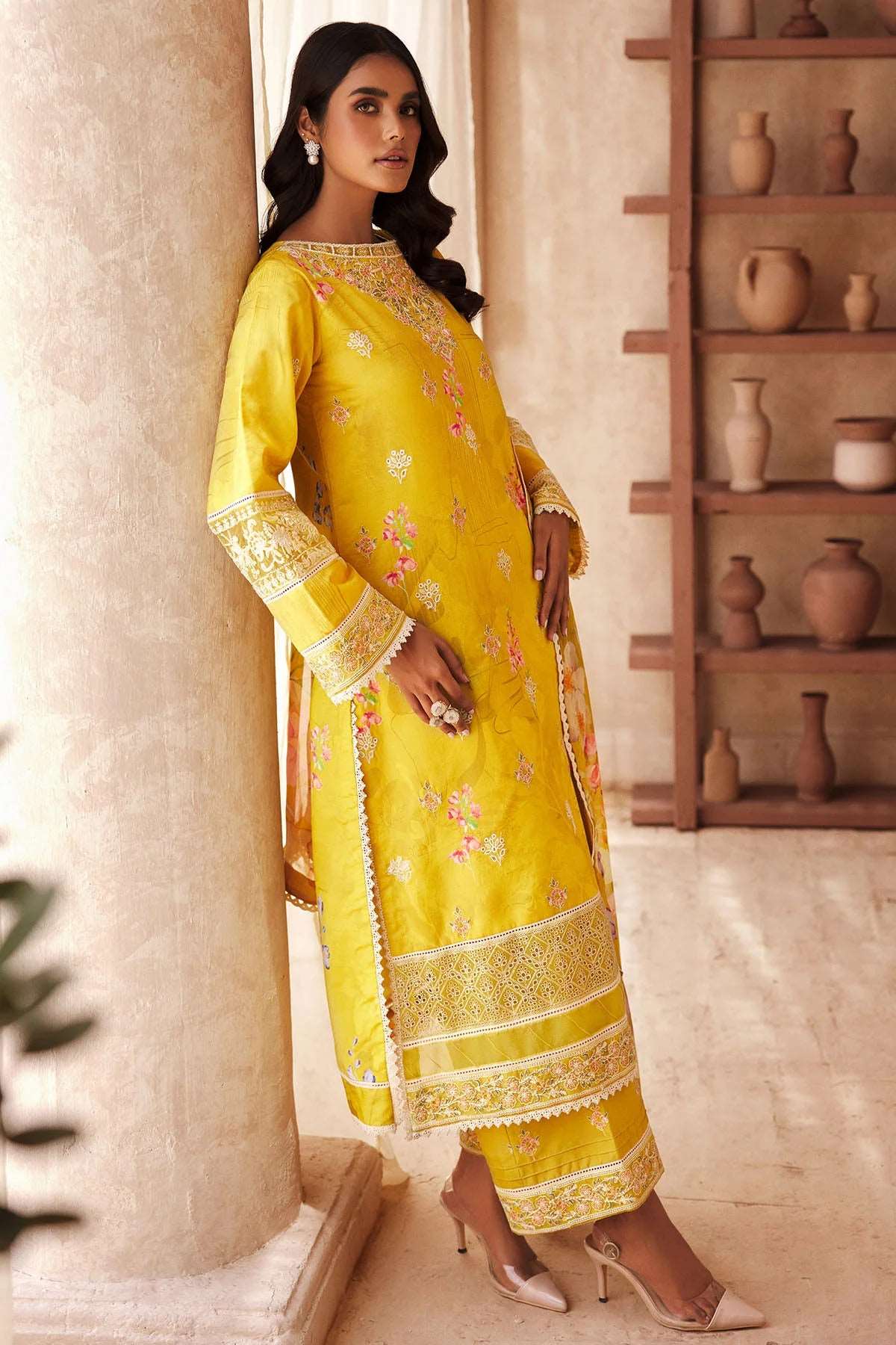 Amal by Motifz Unstitched 3 Piece Digital Print Emb Lawn Collection'2023-D-3741-Elie