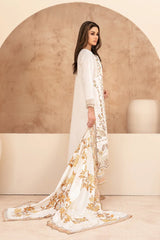 Mahabbah By Tawakkal Stitched 3 Piece Fancy Emb Lawn Vol-01 Suit-D-3797