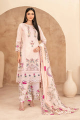 Mahabbah By Tawakkal Stitched 3 Piece Fancy Emb Lawn Vol-02 Suit-D-3799