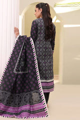 Zellbury Unstitched 3 Piece Lawn Vol-07 Suit-WUS-30379