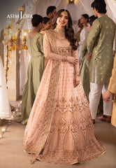 Asim Jofa Shehnai Festive Ajsh-15 Embroidered Net 3 Pcs