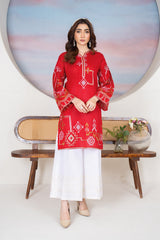 Tiraz Stitched 2 Piece Summer Suit-Nazneen